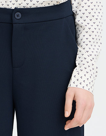 duurzame donkerblauwe pantalon