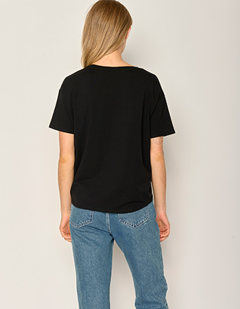 T-shirt Nature Forest Walk Navy