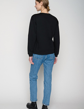 Sweater Canty Organic Basic Black