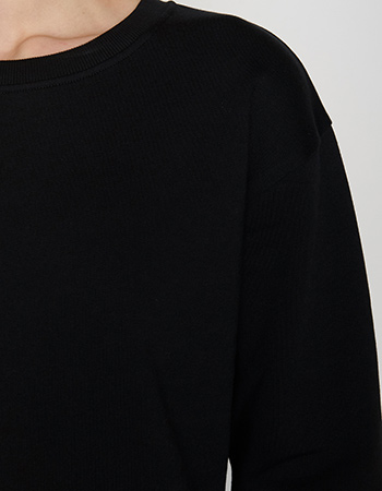 Sweater Canty Organic Basic Black