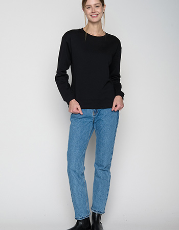 Sweater Canty Organic Basic Black
