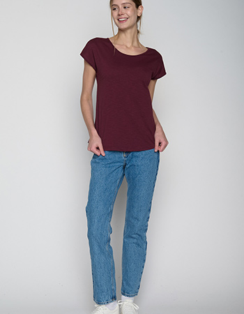 T-shirt Basic Cool Velvet Rain