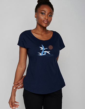 T-shirt Goose Family Cool Navy