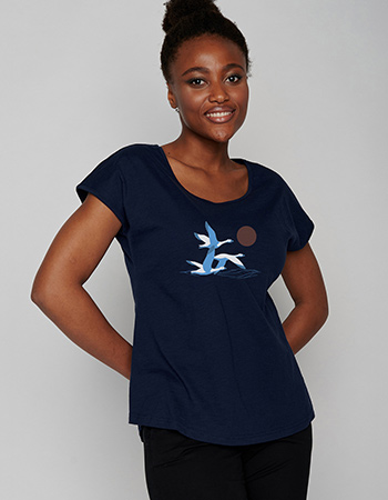 T-shirt Goose Family Cool Navy