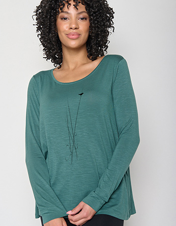 Longsleeve Nature Reed Jungle Green