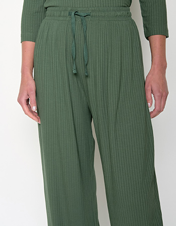 Comfortabele broek met strikband, moeiteloos te combineren in je dagelijkse outf