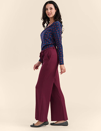 Pantalon Sue Tawny Port