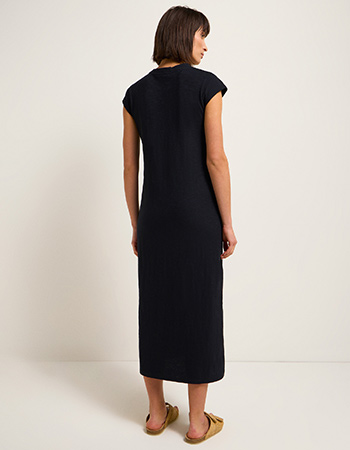 Jurk Maxi Cut Out Zwart