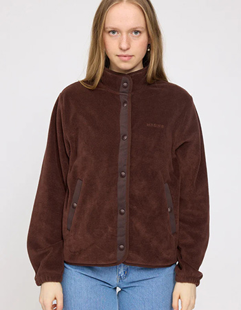 Duurzaam fleece jacket van MAZINE, warm, stijlvol en vegan.