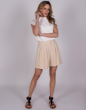 Short Patna Linnen Pale