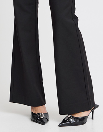 Pantalon Pzbindy Bootcut Leg Zwart Beauty