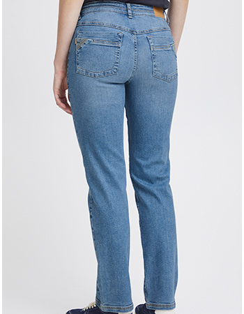 Jeans Kenya High Waist Straight Leg Light Blue