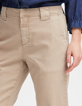 Pantalon Chino Pzrosita Straight Leg Irish Cream