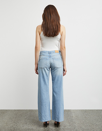 Jeans PzVega Wide Licht Blauw