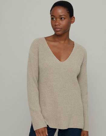 Duurzame Rifo Ester trui met comfortabele, licht oversized fit.