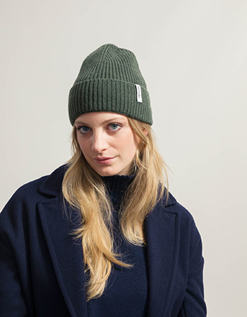 Ontdek de duurzame muts van RIFO: een zachte beanie gemaakt van gerecyclede wol 