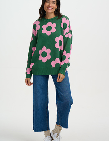 kleurrijke trui van sugerhill bij watMooi 