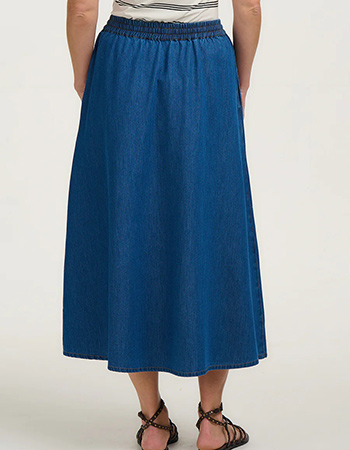 Tijdloze rok van katoen met casual uitstraling