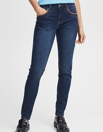 Jeans Frlissi Tessa 2 Indigo Blue Denim