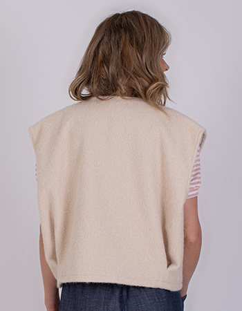 The Clothed gilet als lichte extra laag voor comfort en stijl zonder overdaad.