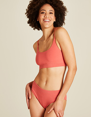 Slip Basic Tencel Coral