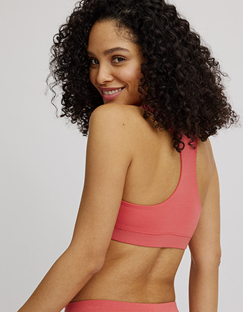 Racerback BH Tencel Coral