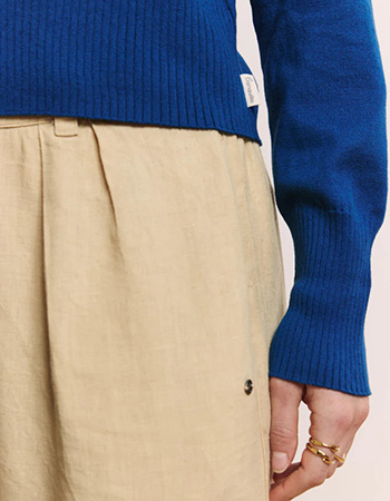 mooi basis vestje in donkerblauw