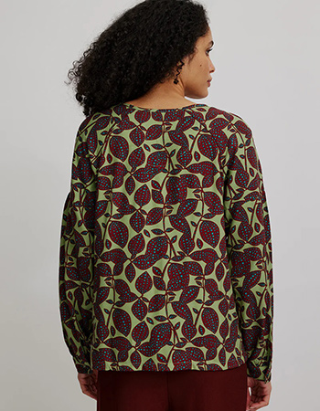 Blouse Botanic Green