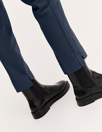 Pantalon Frvita Tessa 2 Ank Dark Peacoat