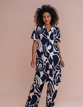 doorknoop jurk van zilch bij watMooi 