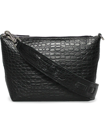 Myomy My Rose Bag Mini Croco Black