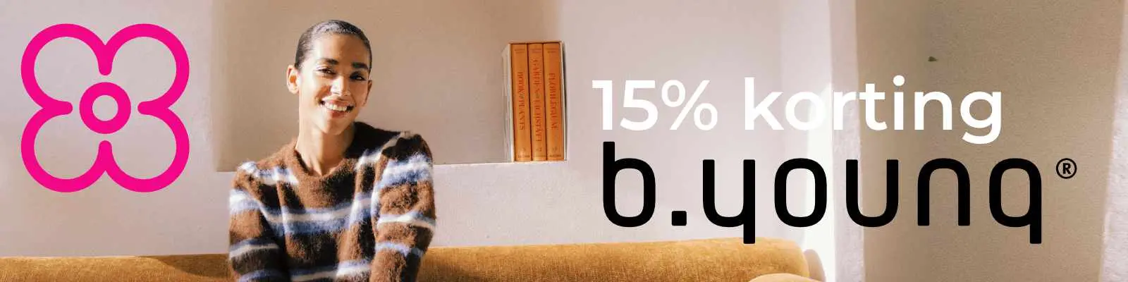 B.Young 15% korting 2 stuks