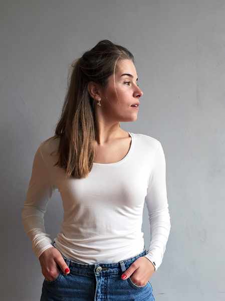 Longsleeve Bamboe Original Ivory