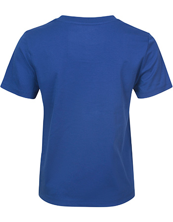 T-shirt Bird Couple Worker Blue detail
