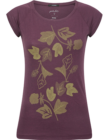 T&#8209;shirt Foliage Eggplant