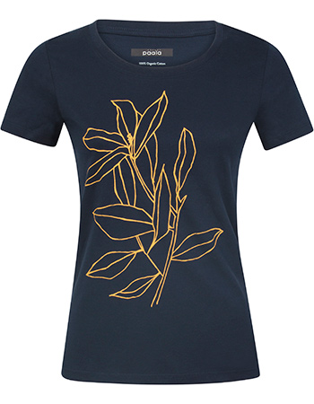 T-shirt Kelly Flower French Navy