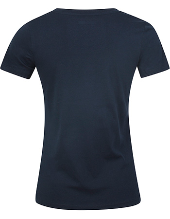T-shirt Kelly Flower French Navy detail