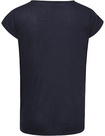 T&#8209;shirt Tangram Puzzle Deep Navy detail
