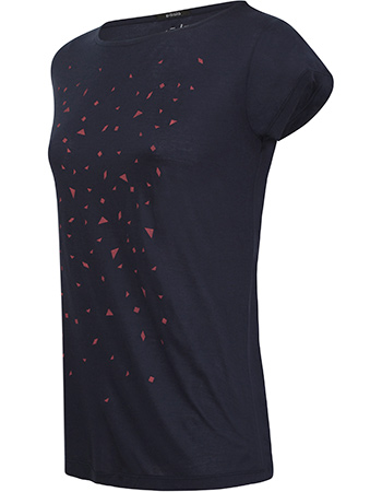 T&#8209;shirt Tangram Puzzle Deep Navy detail