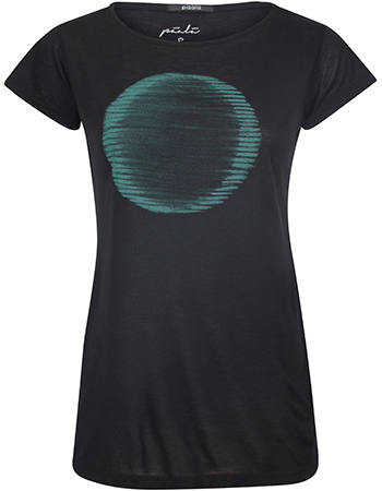 T-shirt Two Circles Black