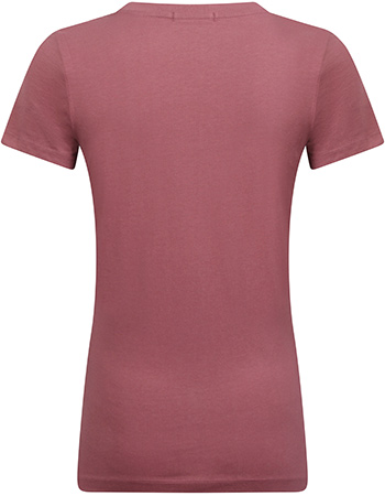 T‑shirt Tendrils Hibiscus Rose detail