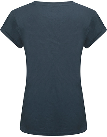 T‑shirt Winterkoning Denim Blue detail