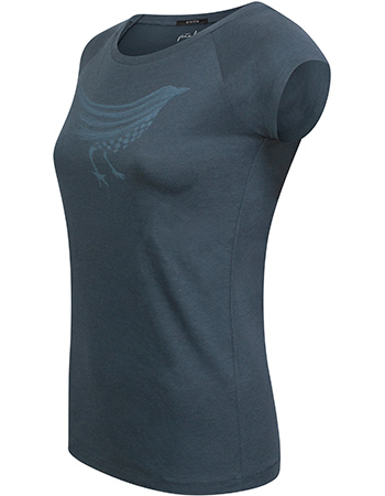 T‑shirt Woosh Trush Denim Blue detail