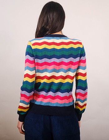 Pretty Vacant truien zijn eerlijk gemaakt in een familiebedrijf in India en geve