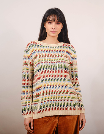 Pretty Vacant bewijst dat duurzame mode ook speels kan zijn: truien, vesten en j