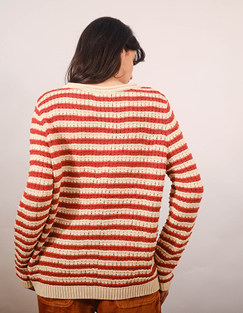 Pretty Vacant truien zijn eerlijk gemaakt in een familiebedrijf in India en geve