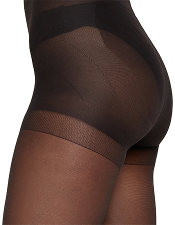 Panty Anna Control Top Charcoal 40 Denier detail