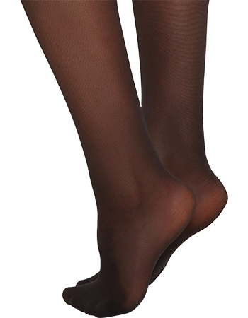 Panty Anna Control Top Charcoal 40 Denier detail