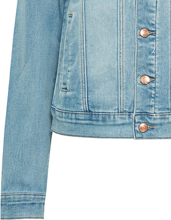 Spijkerjas Jay Denim Light Blue detail