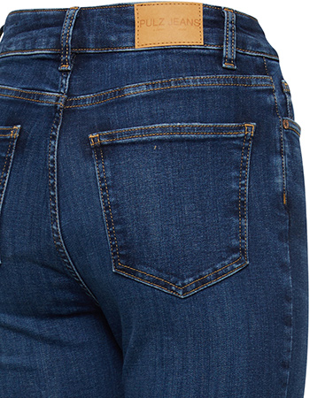 Jeans Pzbecky Bootcut Leg Dark Denim detail